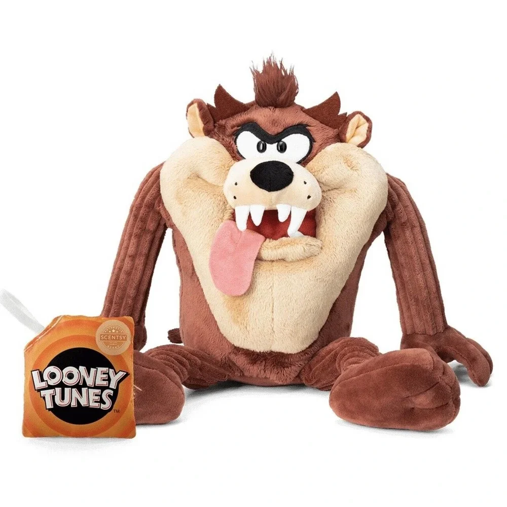 Tasmanian Devil Taz Scentsy Buddy Looney Tunes w/ Scentsy Pack NEW in Box